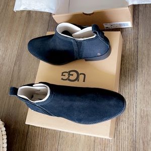UGG booties! Black suede.